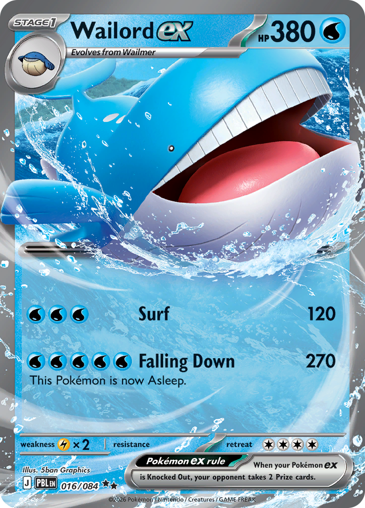 Wailord ex 16 / 120