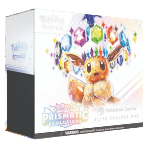 Prismatic Evolutions Pokémon Center Elite Trainer Box