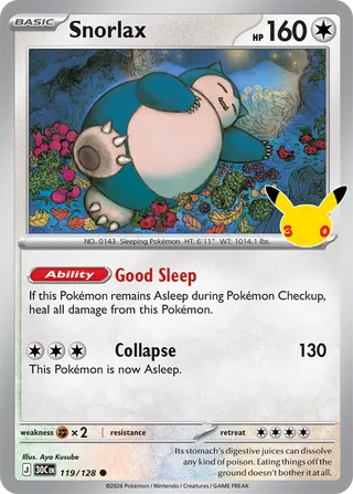 Snorlax 119 / 0