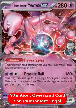 Team Rocket's Mewtwo ex SVP 205 / 150